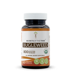 Bottle of Secrets of the Tribe Bugleweed USDA Organic 60 Capsules
