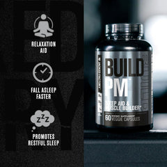 Melatonin and L-Theanine ingredients featured in Build PM