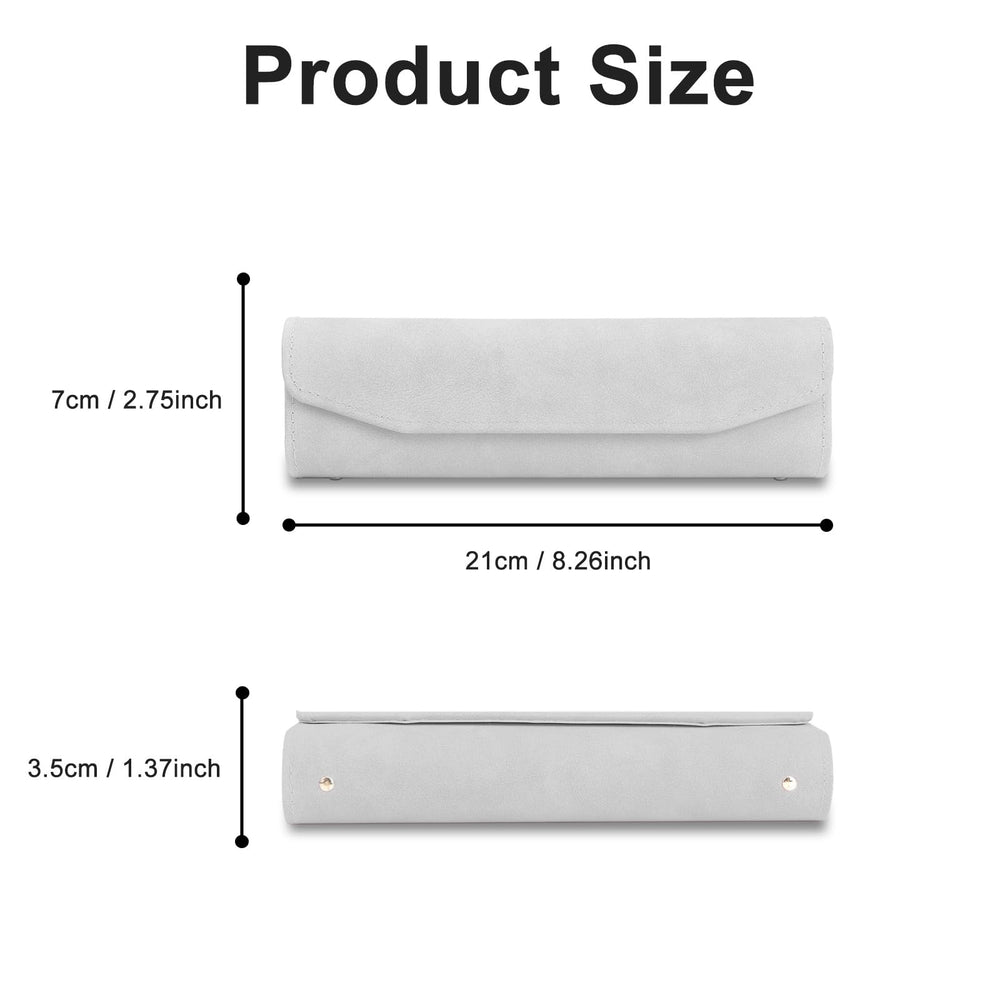 Travel case holds one electric toothbrush and one head