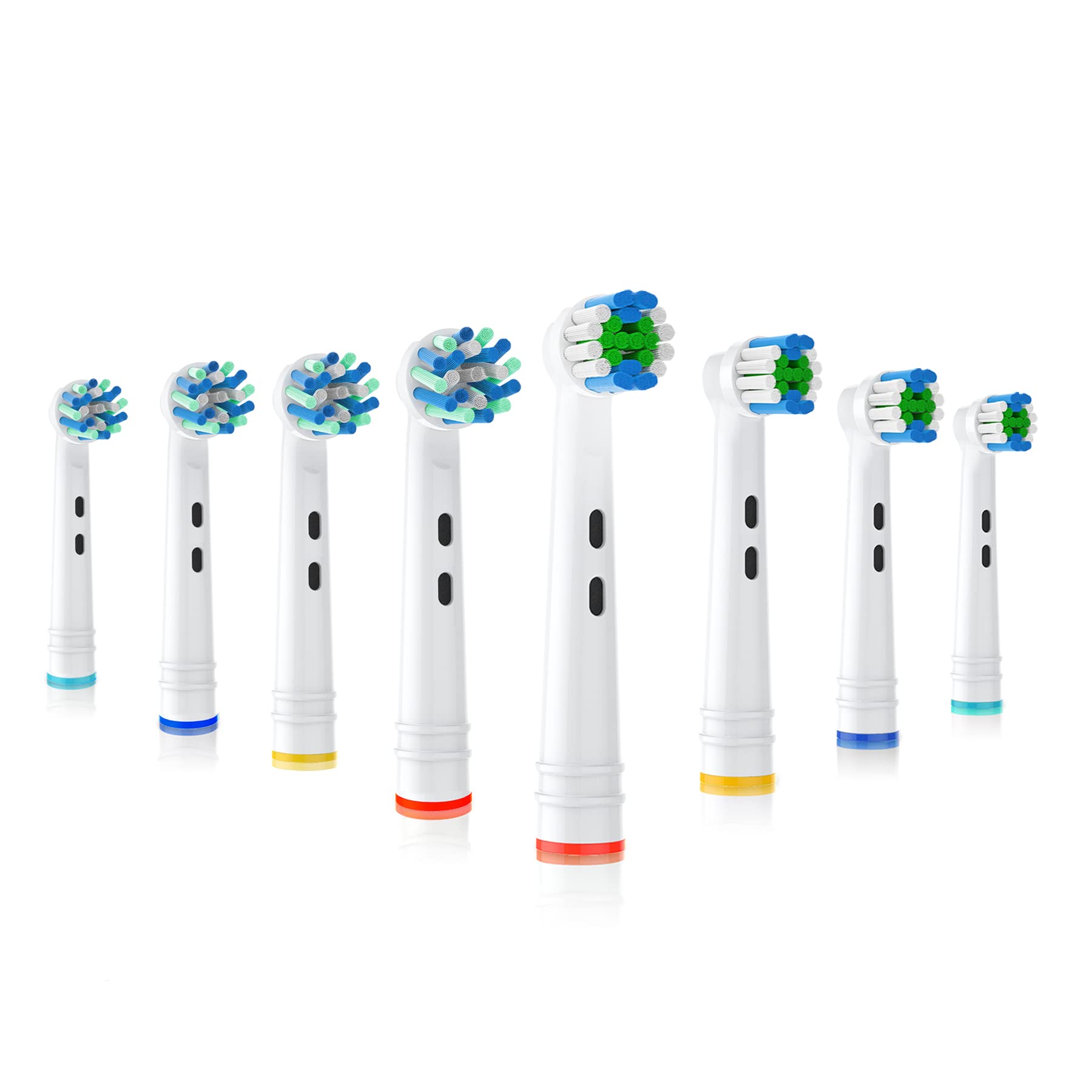 BUKURII Cross Action brush heads (4 pcs)