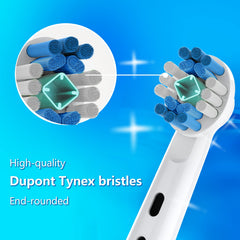 Dupont Tynex bristles on BUKURII replacement brush heads