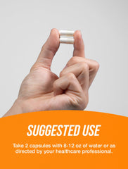 Ingredients panel for BulkSupplements ALCAR capsules