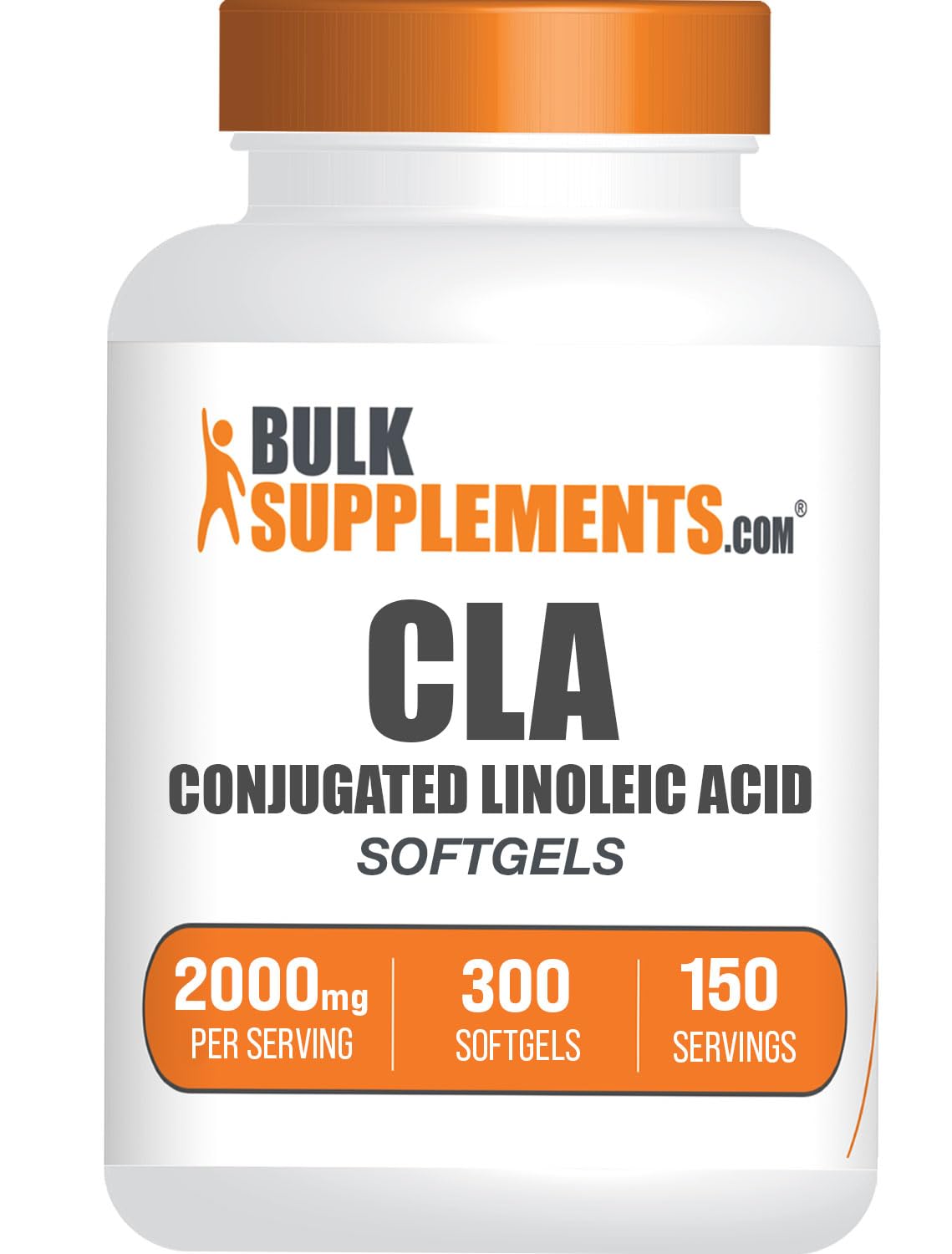 BulkSupplements CLA Softgels 2000mg hero image