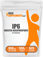 BulkSupplements IP6 Powder 800 mg per serving in 500 g container