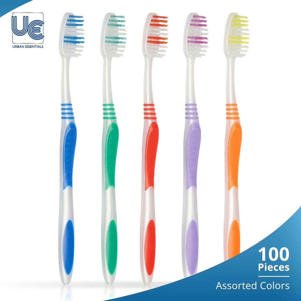 Bulk toothbrushes with individually wrapped covers for easy differentiation