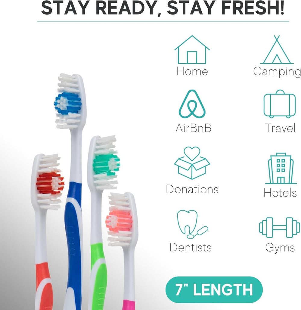 Travel-friendly disposable toothbrushes for hotels and trips