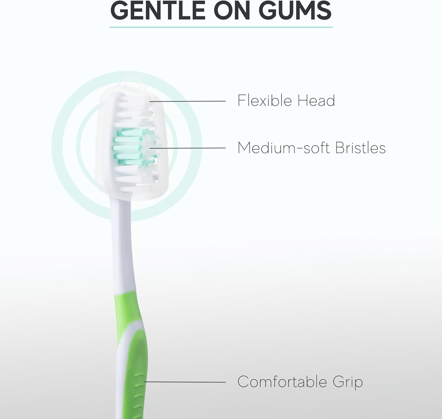 Bulk Toothbrushes Pack blue color