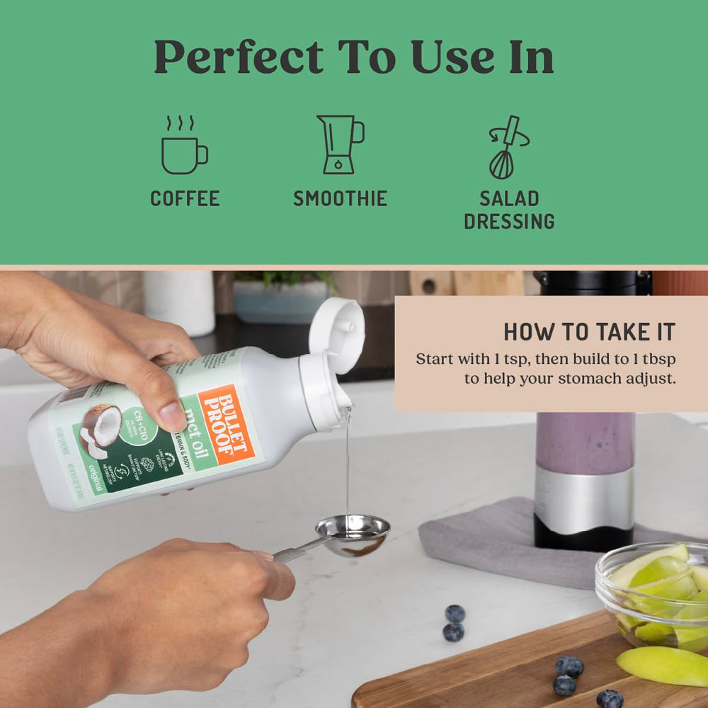 Bulletproof Coffee with MCT Oil added