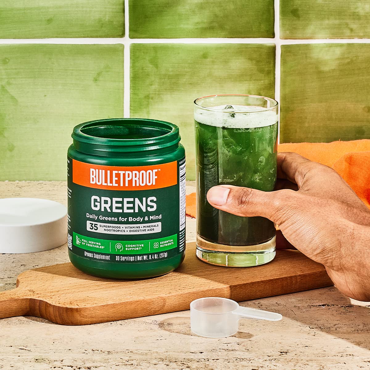 Digestive enzymes for maximum absorption in Bulletproof Greens