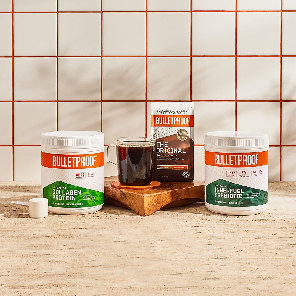 Plant-sourced prebiotics in Bulletproof Innerfuel fiber powder