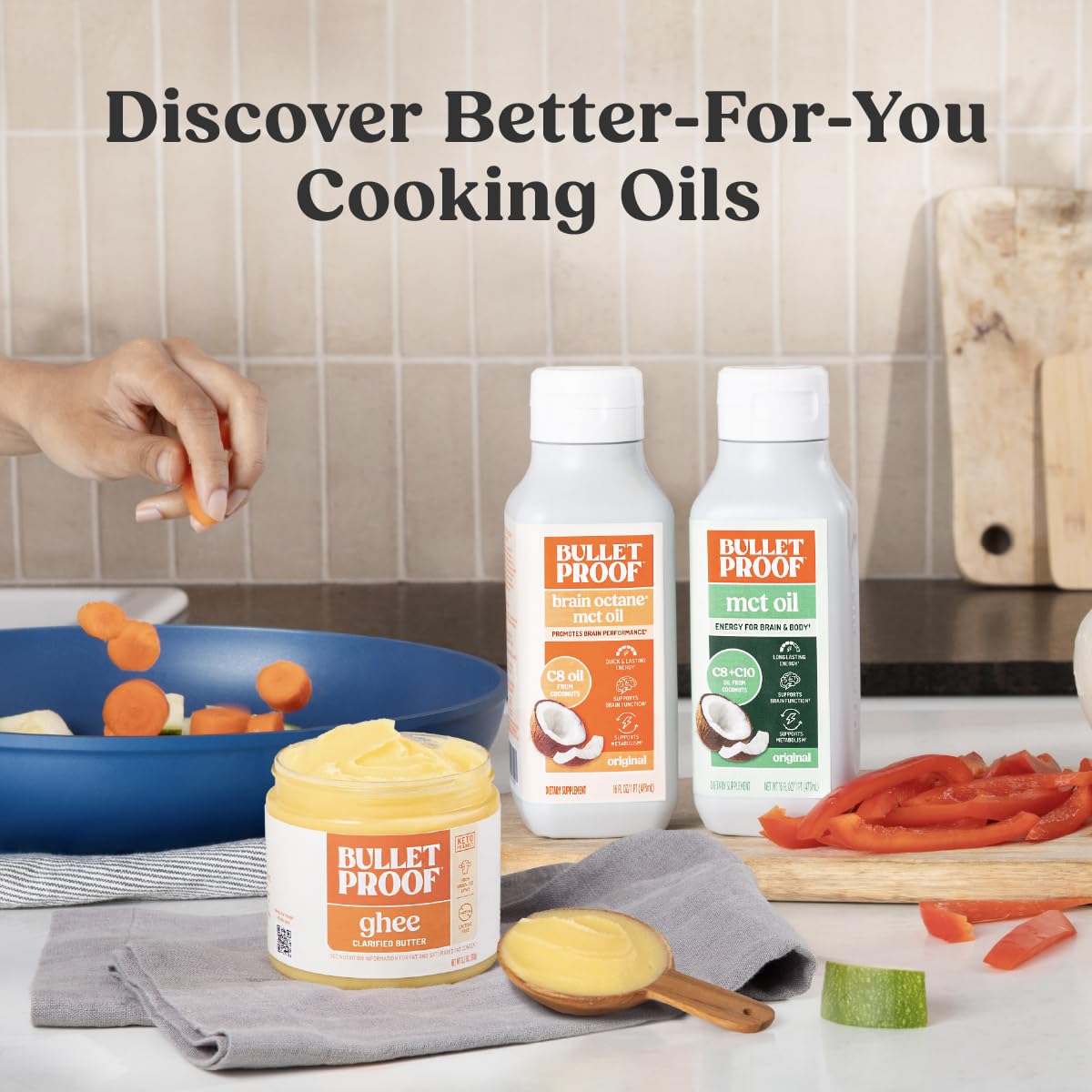 MCT oil added to smoothies and beverages