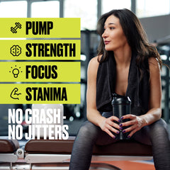 BULLFIT Pre-Workout Powder scoop ready for precise dosing during training