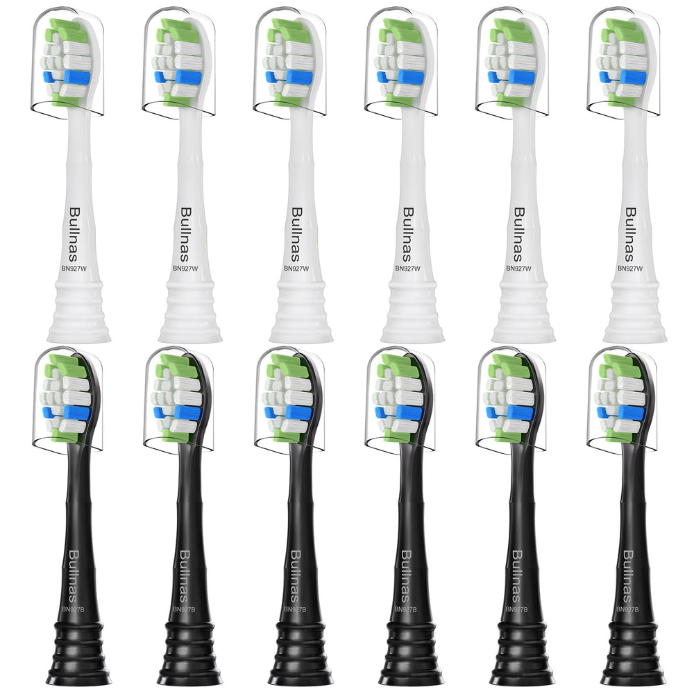 Bullnas replacement toothbrush head box front