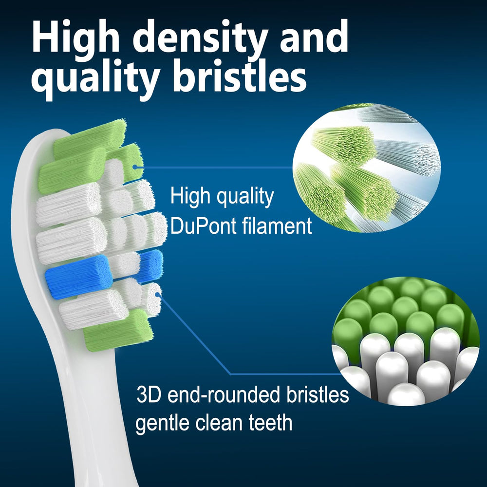Ergonomic brush head design for thorough cleaning