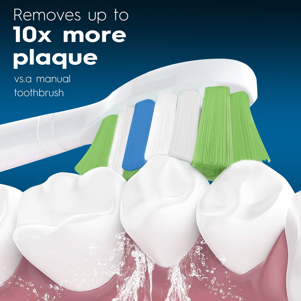 Bullnas W head showing compatibility with Philips Sonicare snap-on system
