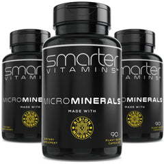 Three-bottle Zinc Glycinate Albion bundle with 270 vegan capsules