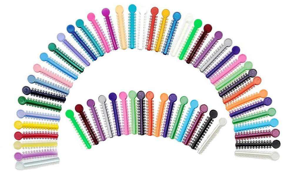 1040 multicolor ligature ties