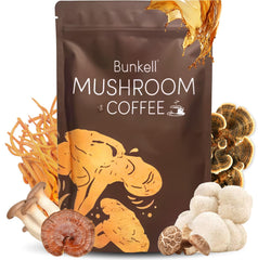 Bunkell Mushroom Coffee packaging