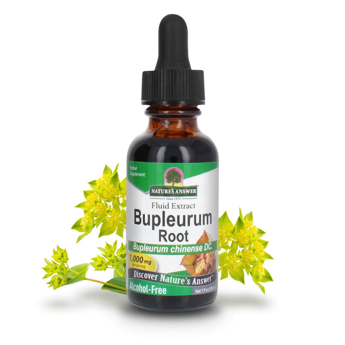 Nature’s Answer Bupleurum Root bottle – front view