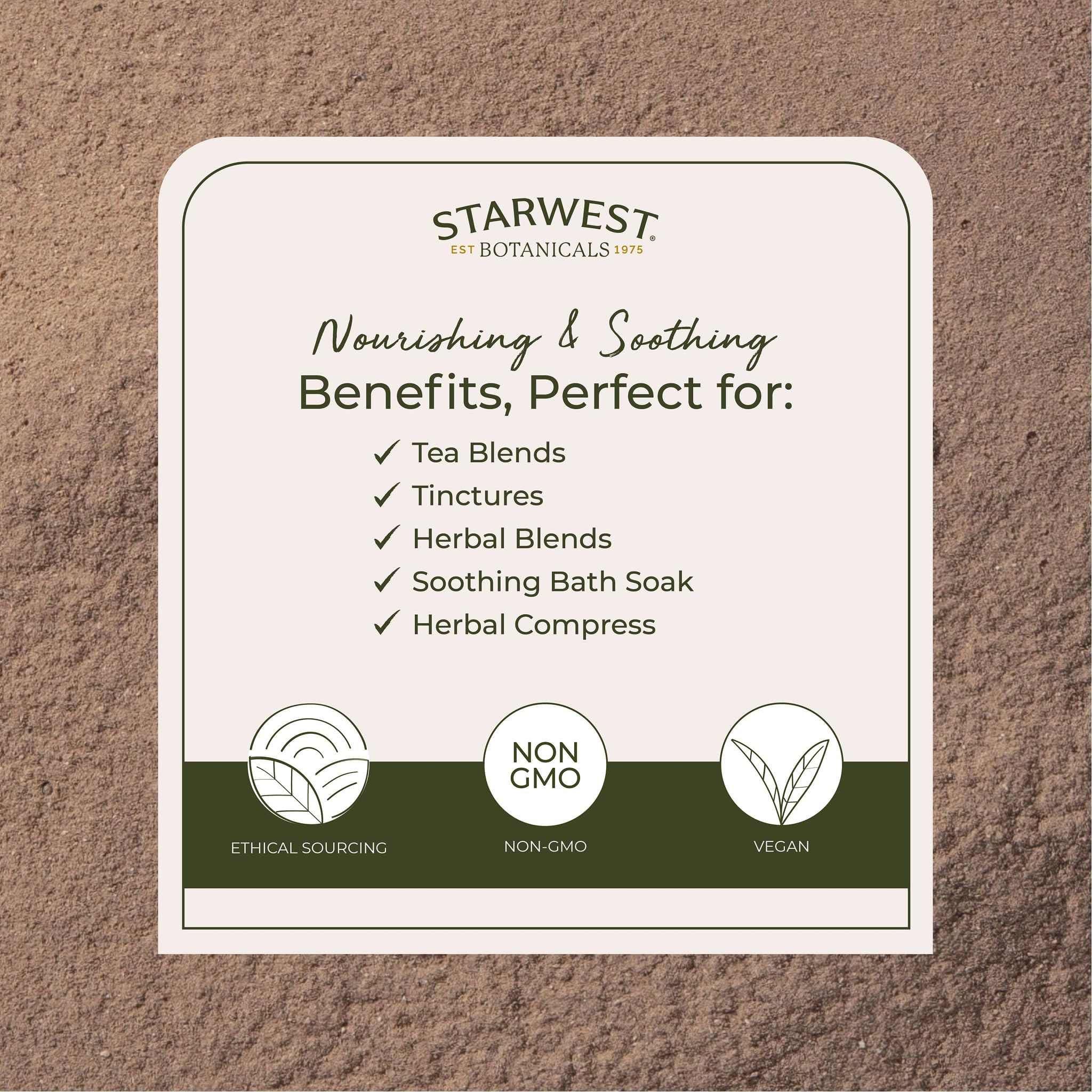 Burdock root powder used for tea and cooking