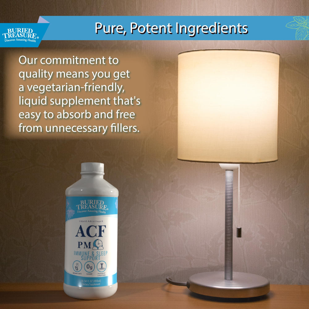 Buried Treasure ACF PM highlighted with chamomile and vitamin C