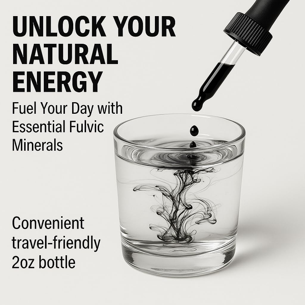 Usage instructions for Buried Treasure Fulvic Mineral Drops