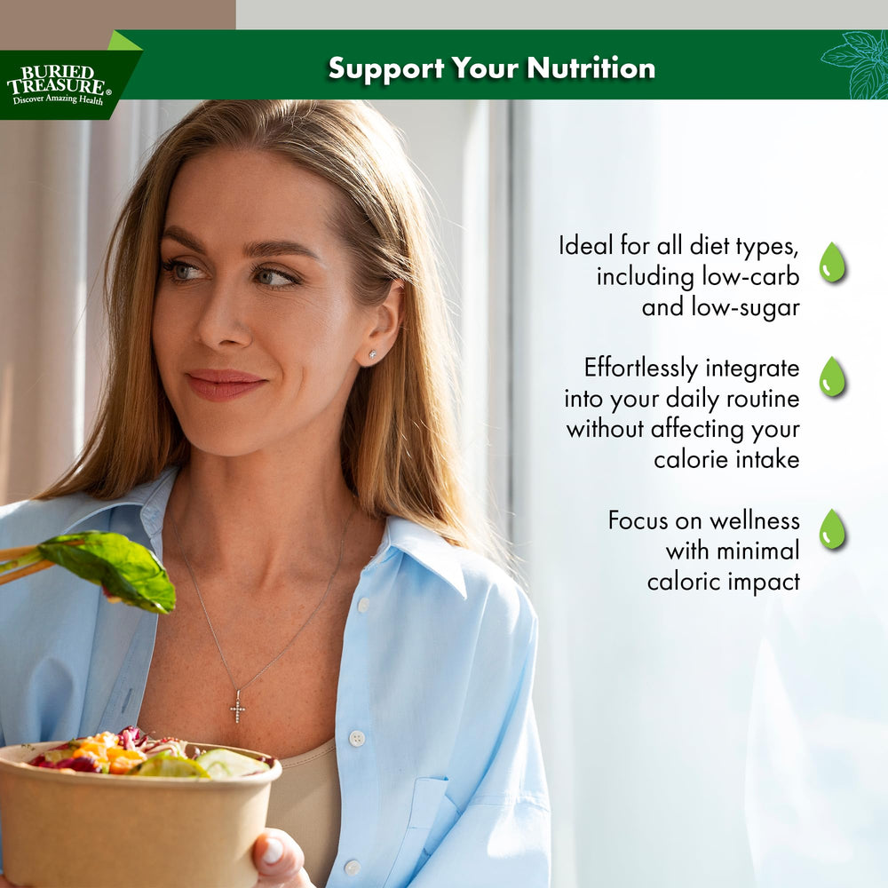 Buried Treasure Liquid Advantage in a glass of water shows mineral-enhanced hydration.