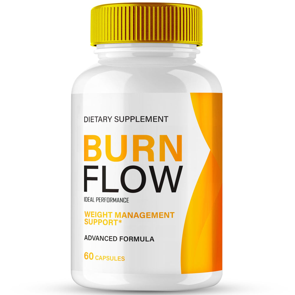 Burn Flow Capsules bottle label