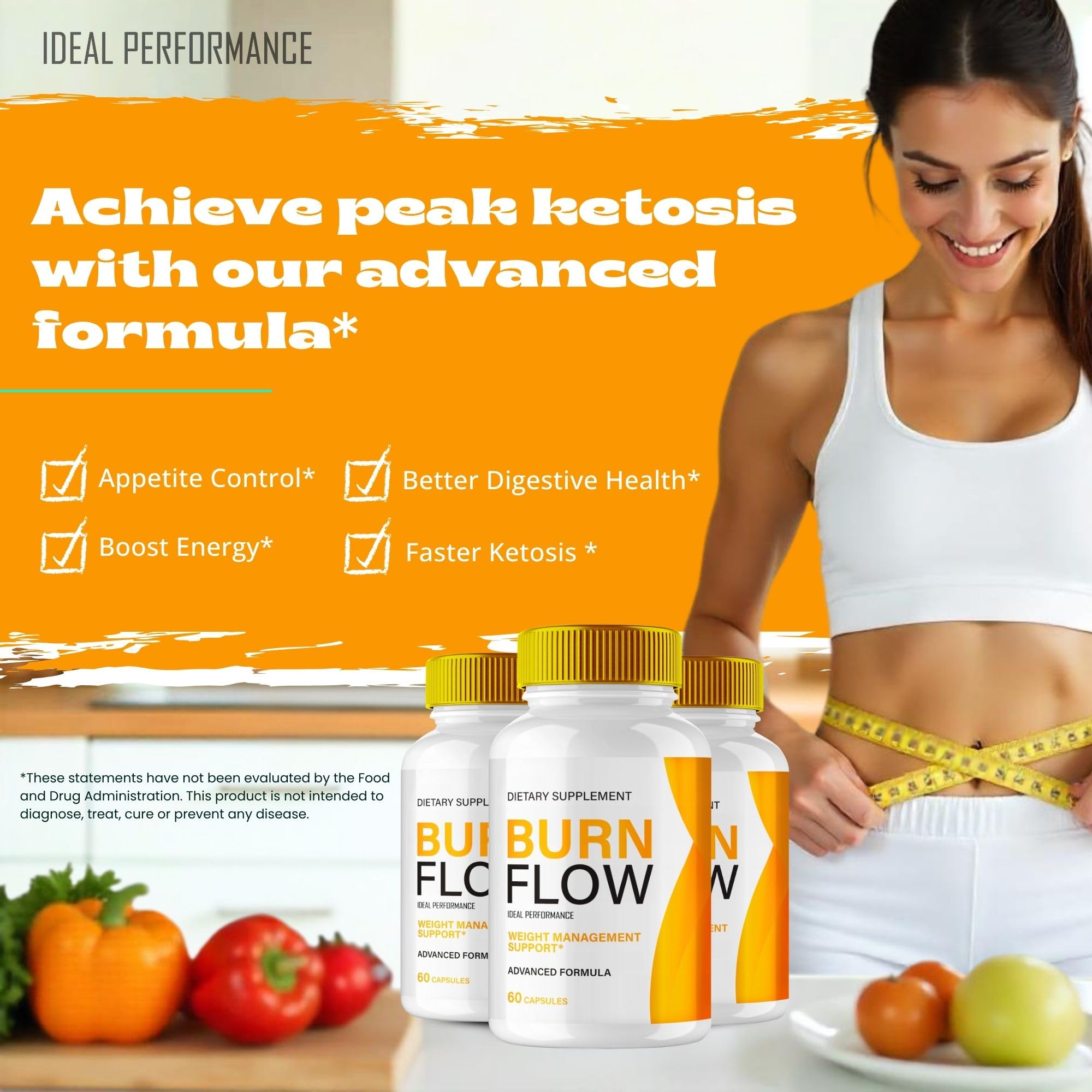 Burn Flow Capsules product packaging detailed view