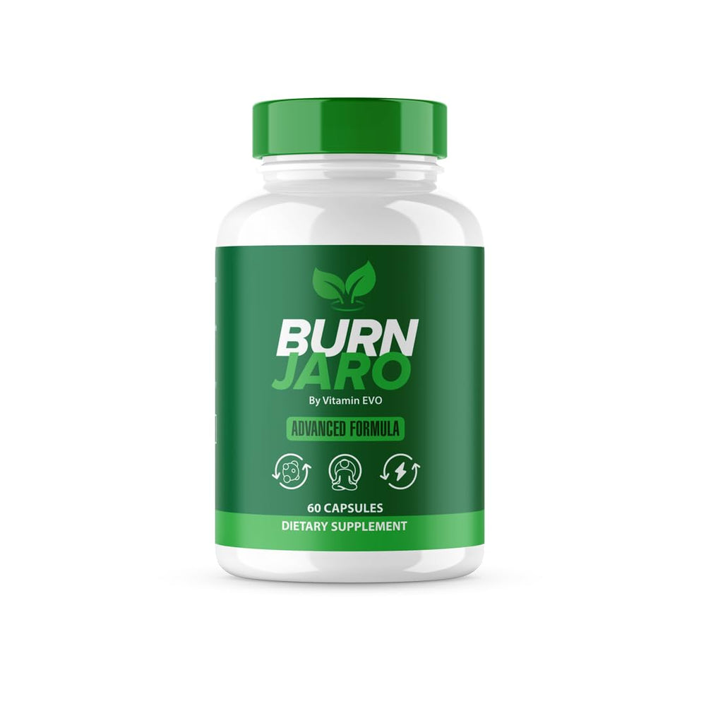 Burn Jaro bottle back label