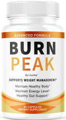 Burn Peak Capsules bottle with BurnPeak label
