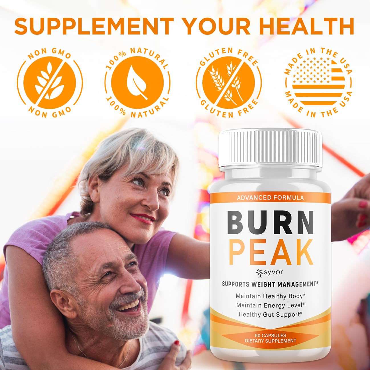 Customer using Burn Peak Capsules for active lifestyle