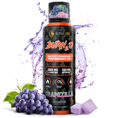 Burn2O Grapezilla flavor hero image