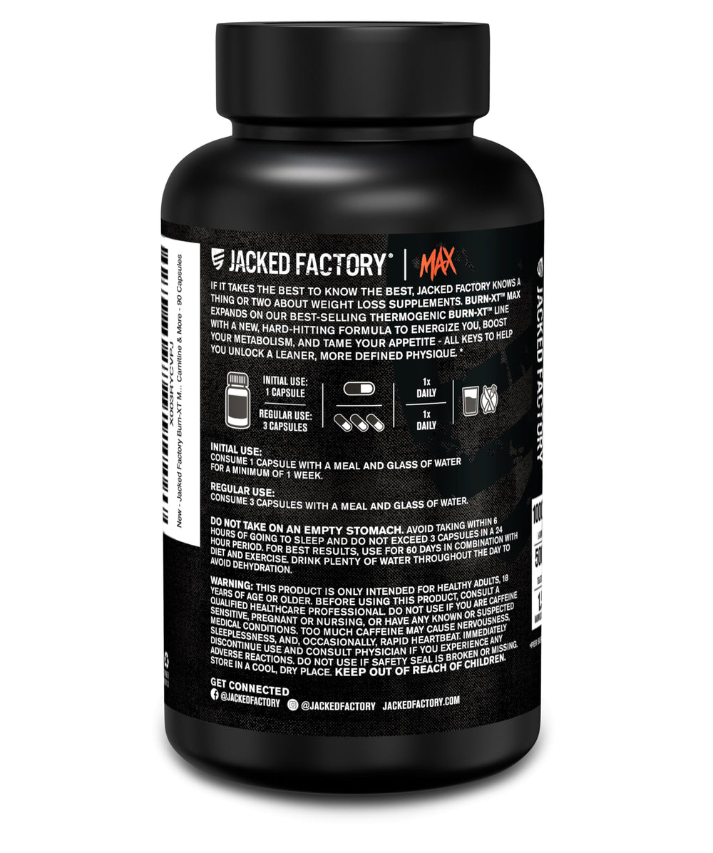 Lifestyle shot: person exercising with Burn-XT Max