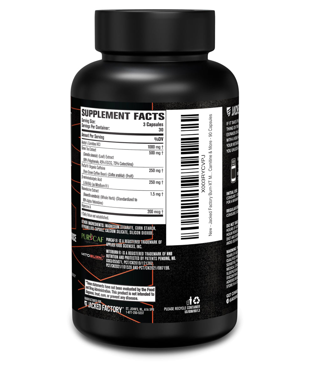 90 capsule bottle of Burn-XT Max