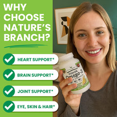 Burpless lemon flavored omega-3 softgels