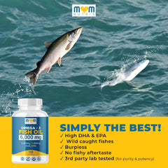 Burpless omega-3 with no fishy aftertaste