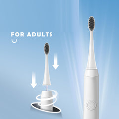 Replacement head with dust cover cap, sealed packaging
