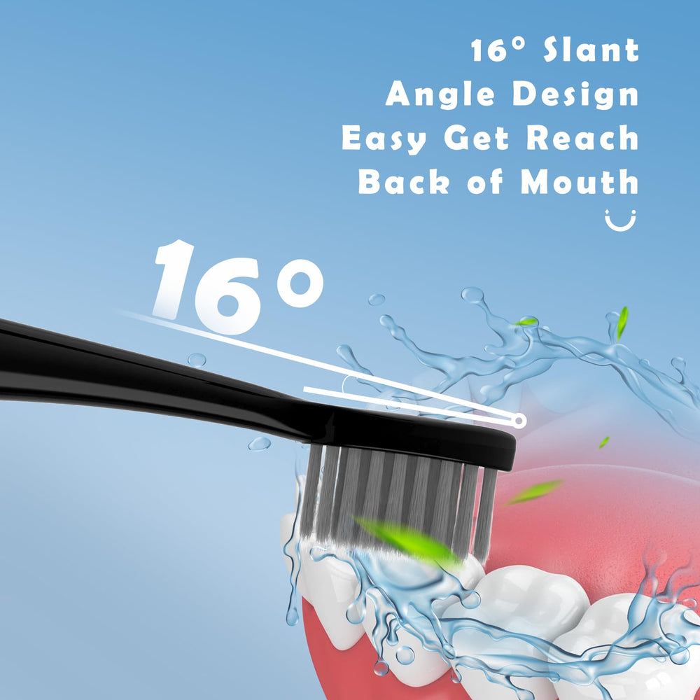Charcoal soft bristles designed for Burst replacement heads