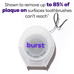 Xylitol-coated expanding floss showing stain-fighting capability