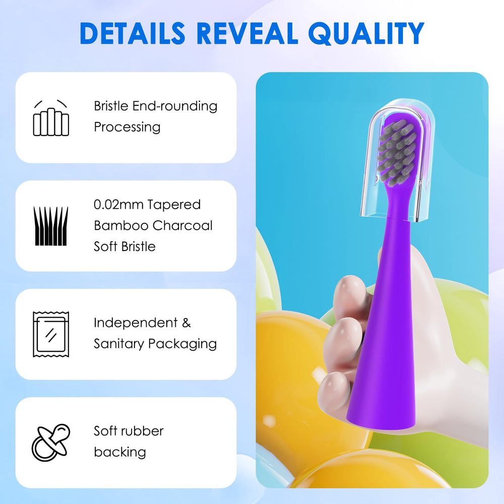 Dust-proof sleeve packaging for Burst Kids replacement heads