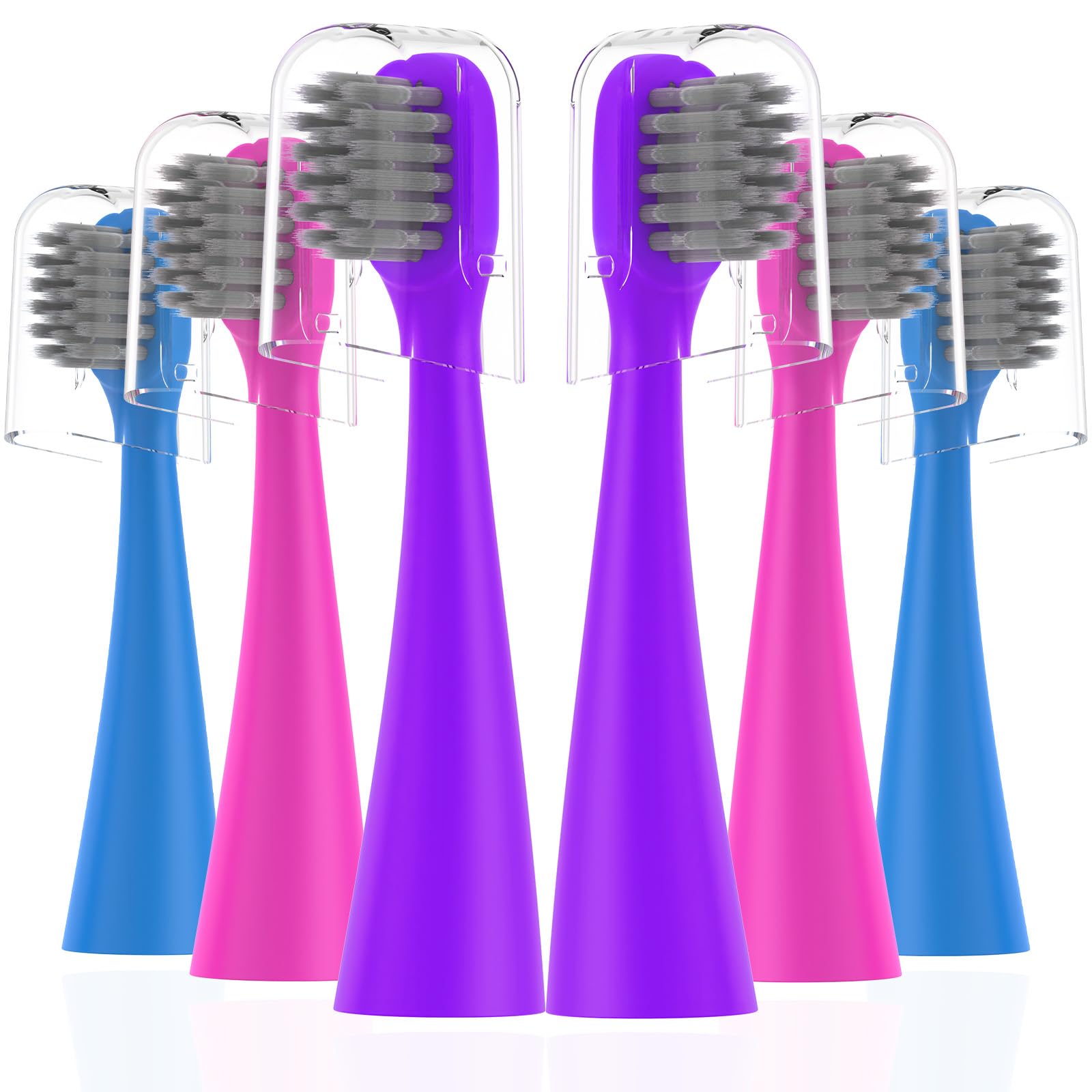 Blue Burst Kids toothbrush replacement head
