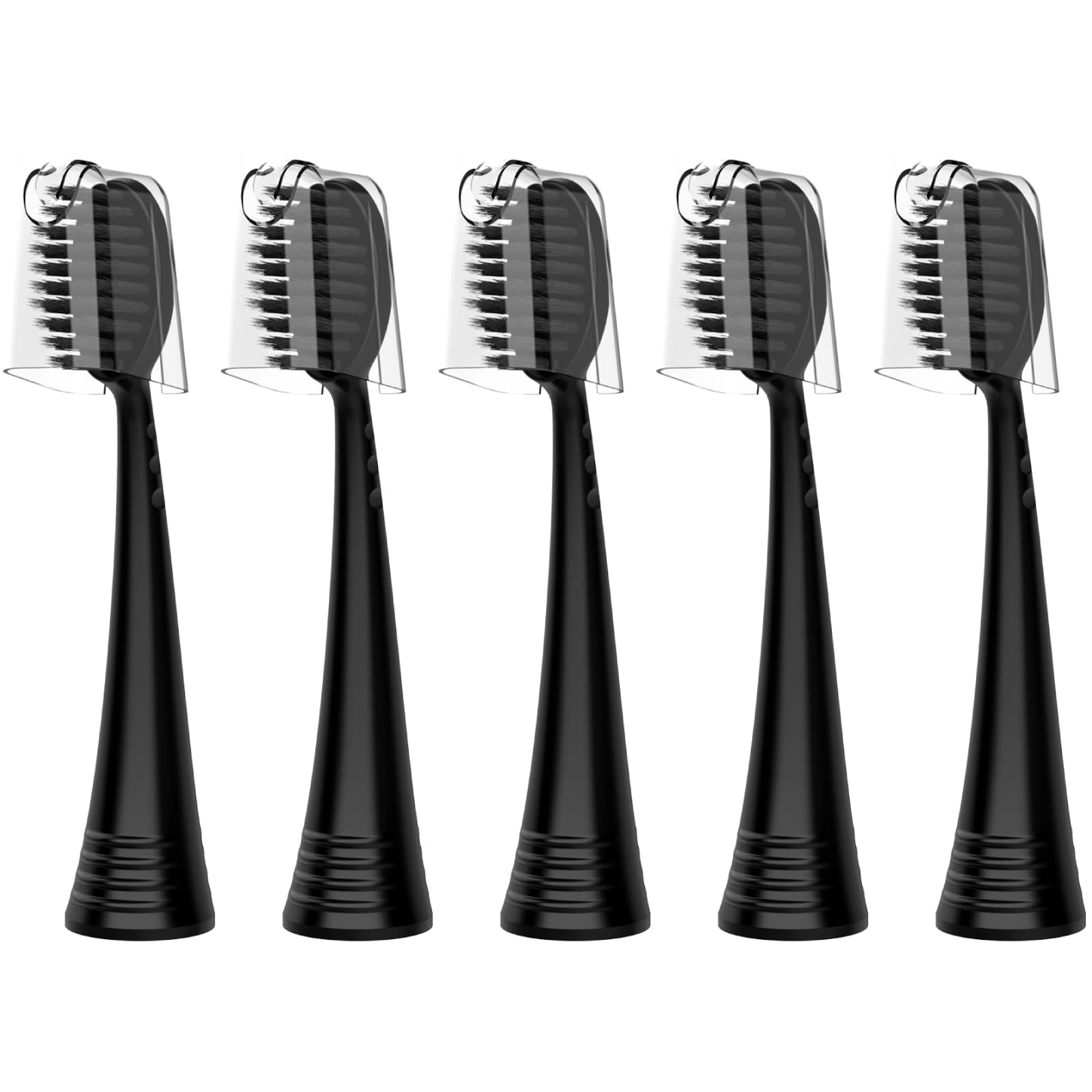 Burst Original & Pro Sonic replacement brush heads set of 5