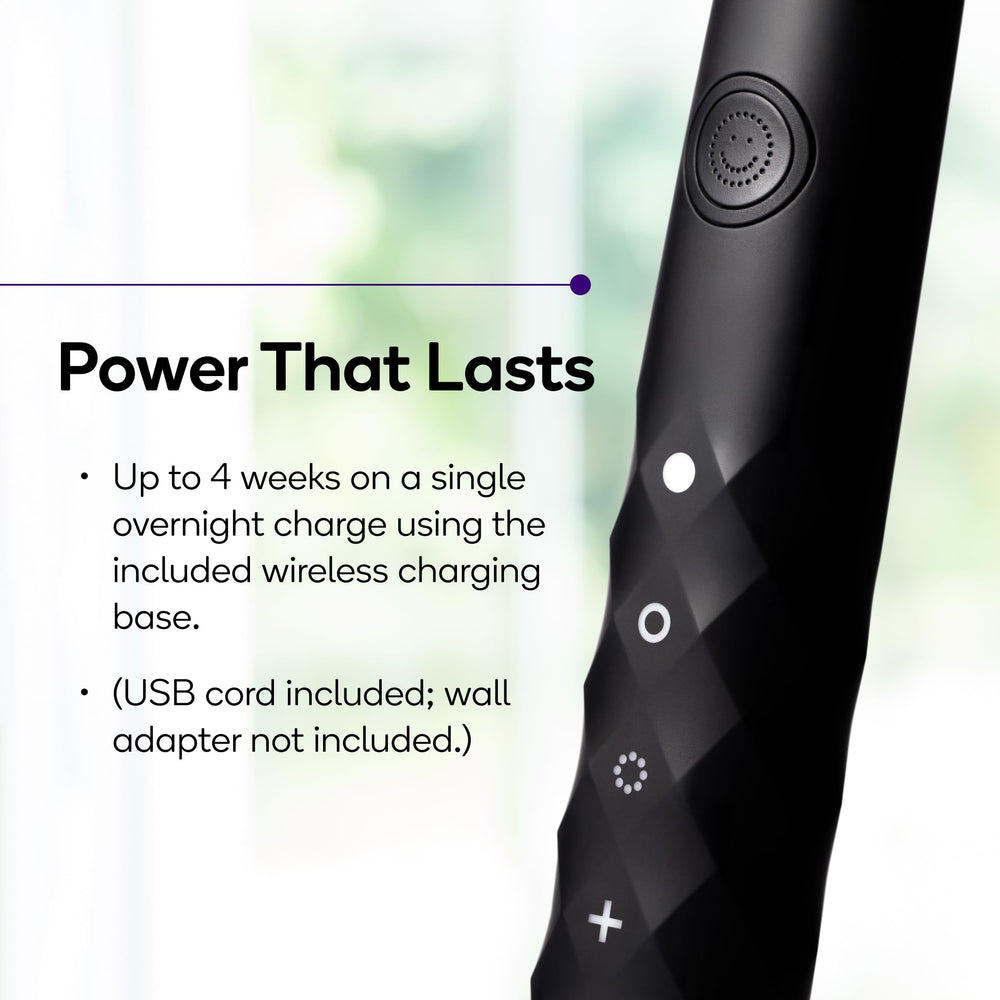 2-minute smart timer reminder on BURST toothbrush
