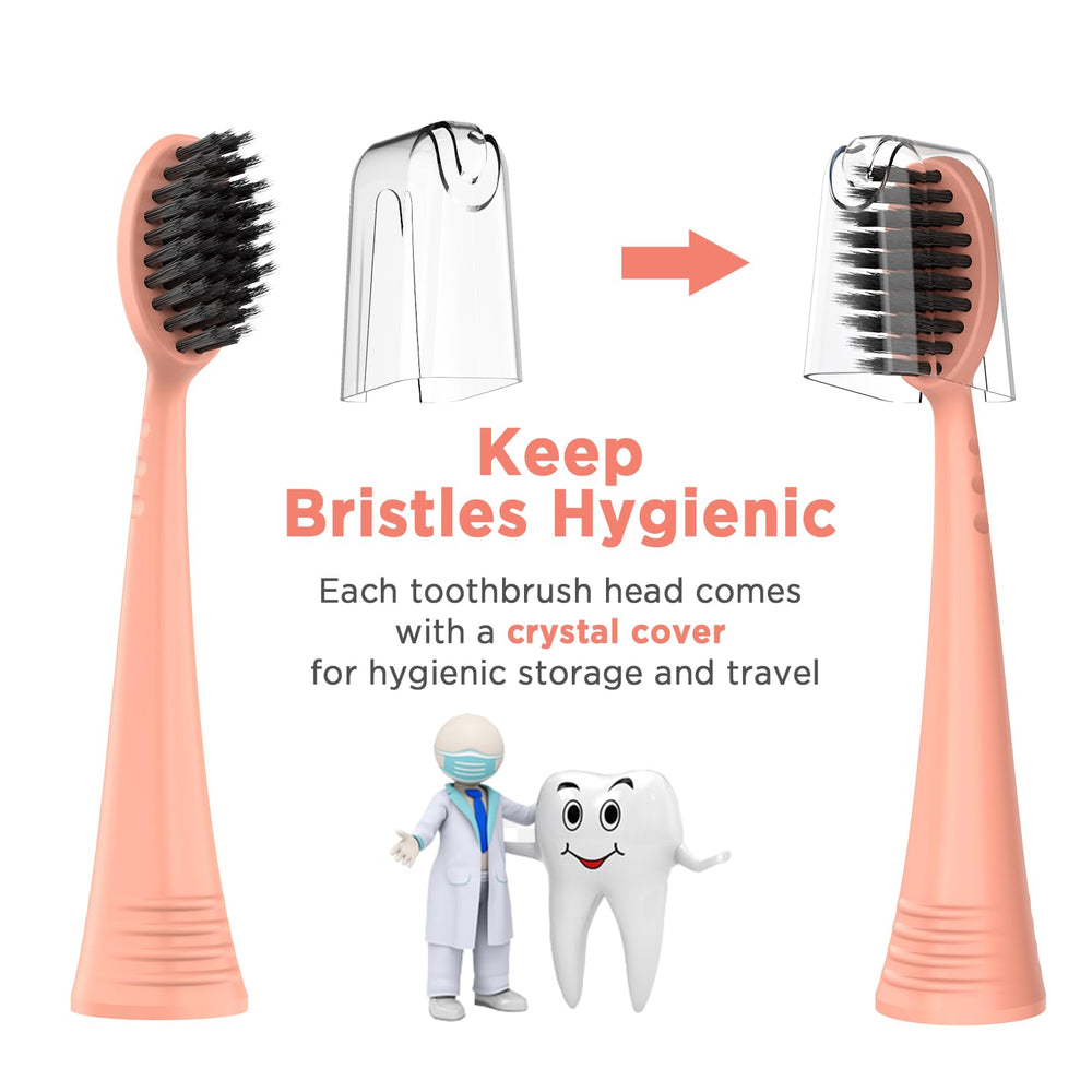 Tapered bristles design on Burst replacement head