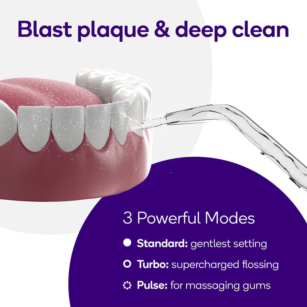360-degree rotating tips for braces and dental work