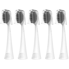 Replacement BURST toothbrush heads in white color