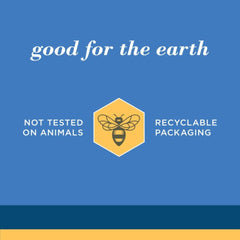 Natural peppermint flavor label on Burt's Bees toothpaste