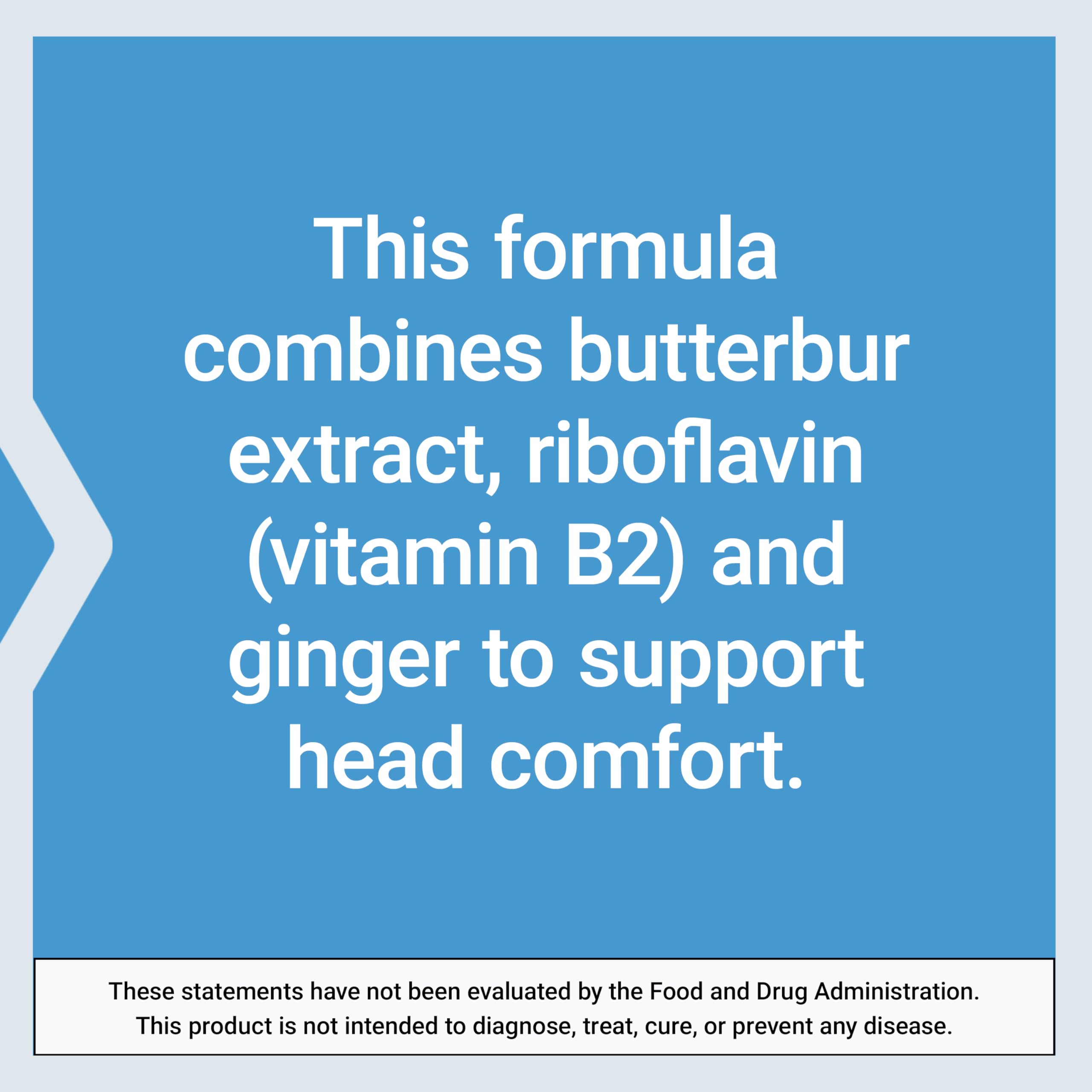 Graphic illustrating butterbur supporting nerve signaling and inflammatory response.