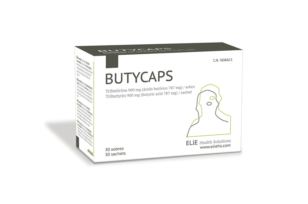 Butycaps sachets in a box